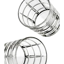 New Godinger Radius Double Old Fashion, Set of 4