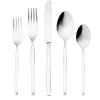 Sale Godinger Ramp Mirrored 18/0 Stainless Steel 20 Piece Flatware Set, Service For 4