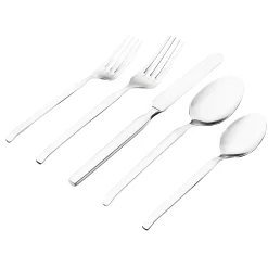 Sale Godinger Ramp Mirrored 18/0 Stainless Steel 20 Piece Flatware Set, Service For 4