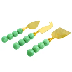 Hot Godinger Rathlin Green 3 Piece Cheese Tool Set