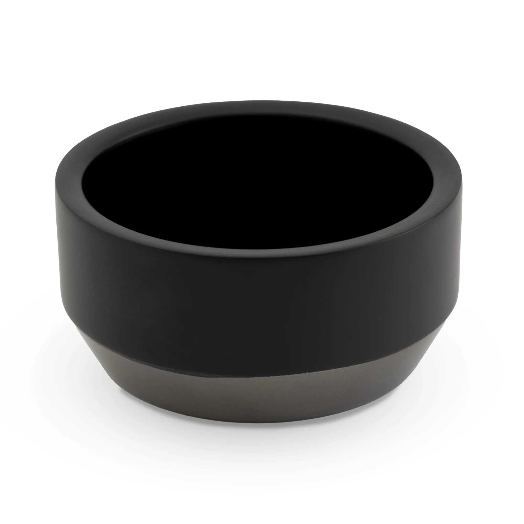 New Godinger Raven Matte Black Double Walled Wine Coaster
