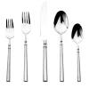 Hot Godinger Regal Matte Handle 18/10 Stainless Steel 20 Piece Flatware Set, Service For 4