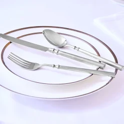 Hot Godinger Regal Matte Handle 18/10 Stainless Steel 20 Piece Flatware Set, Service For 4