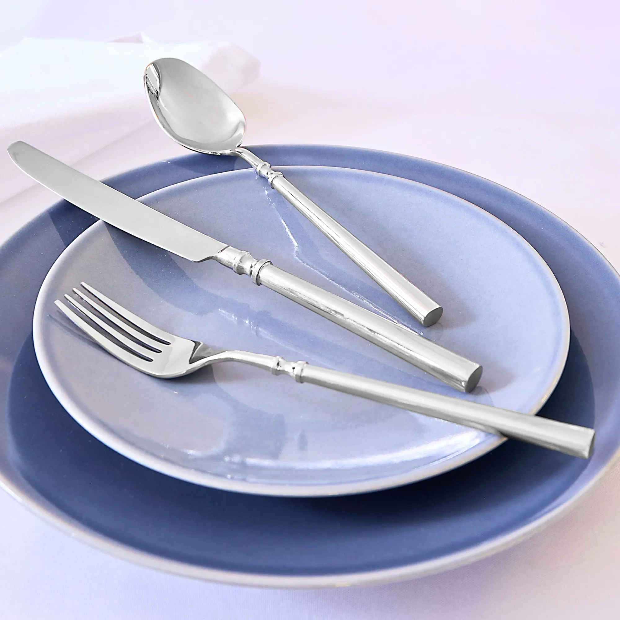 Best Godinger Regal Mirrored 18/10 Stainless Steel 20 Piece Flatware Set, Service For 4