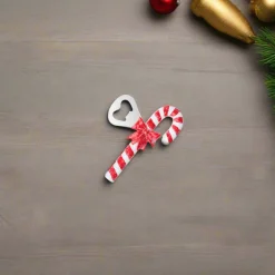 Godinger Resin Candy Cane Bottle Opener