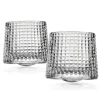 Sale Godinger Revolve Spinning Double Old Fashion Glass, Set of 2