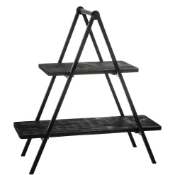 Online Godinger Ridgewood Black 2 Tiered Server