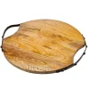 Hot Godinger Ridgewood Natural Large Serving Tray