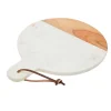 New Godinger Rosewood Marble & Wood Cheese Board