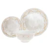 Online Godinger Rotolo Porcelain 12 Piece Dinnerware Set, Service for 4