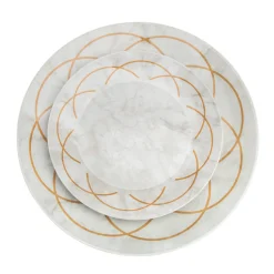 Online Godinger Rotolo Porcelain 12 Piece Dinnerware Set, Service for 4