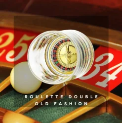 Clearance Godinger Roulette Double Old Fashion, Set of 2