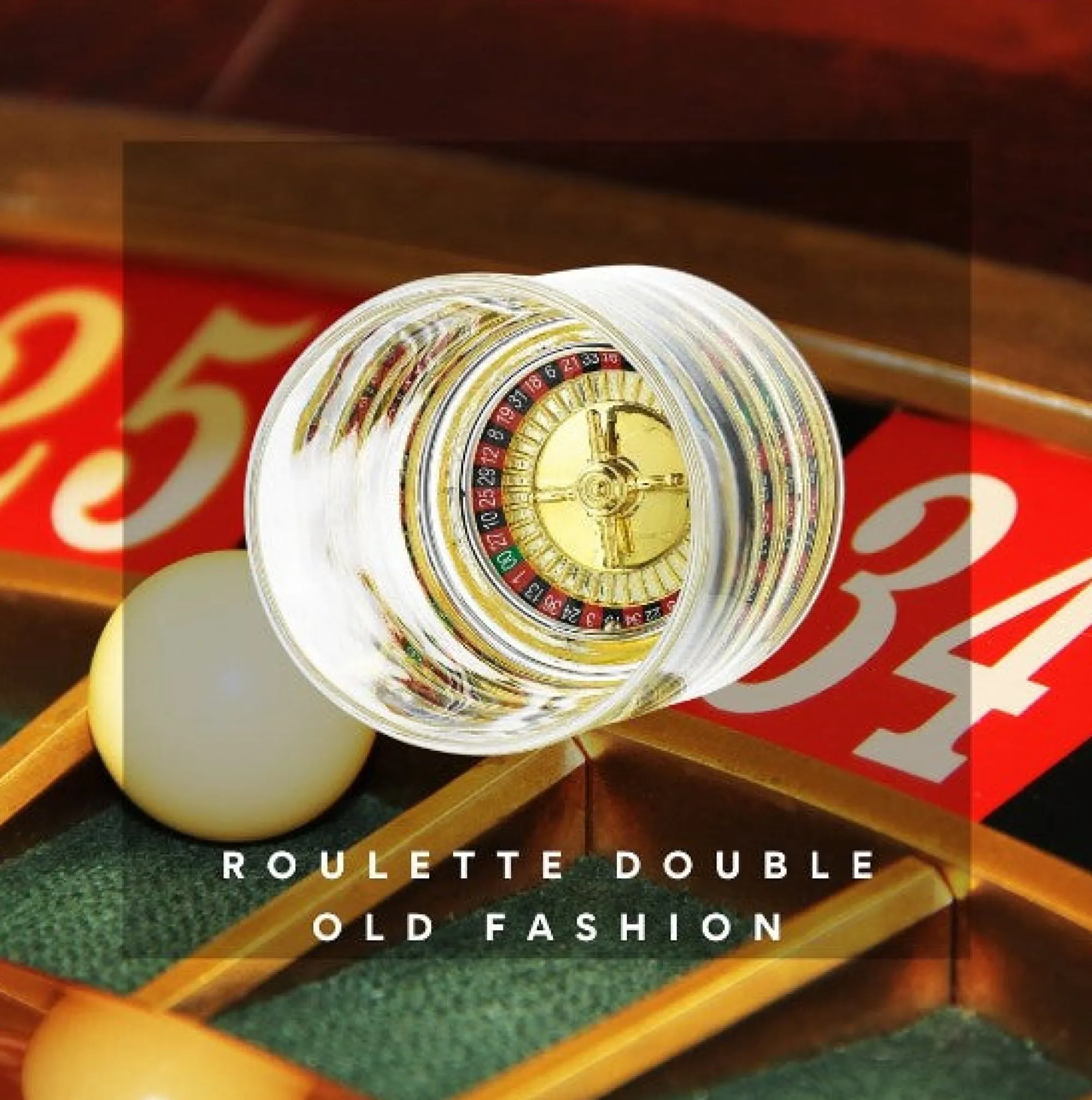 Clearance Godinger Roulette Double Old Fashion, Set of 2