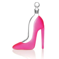 New Godinger Runway Pink High Heel Decanter