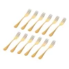 Sale Godinger Salem Matte Gold 18/0 Stainless Steel Dinner Fork, Set of 12