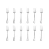 Best Godinger Salem Mirrored 18/0 Stainless Steel Salad Fork, Set of 12
