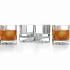 Godinger Scatola Double Old Fashion Glass, Set of 4