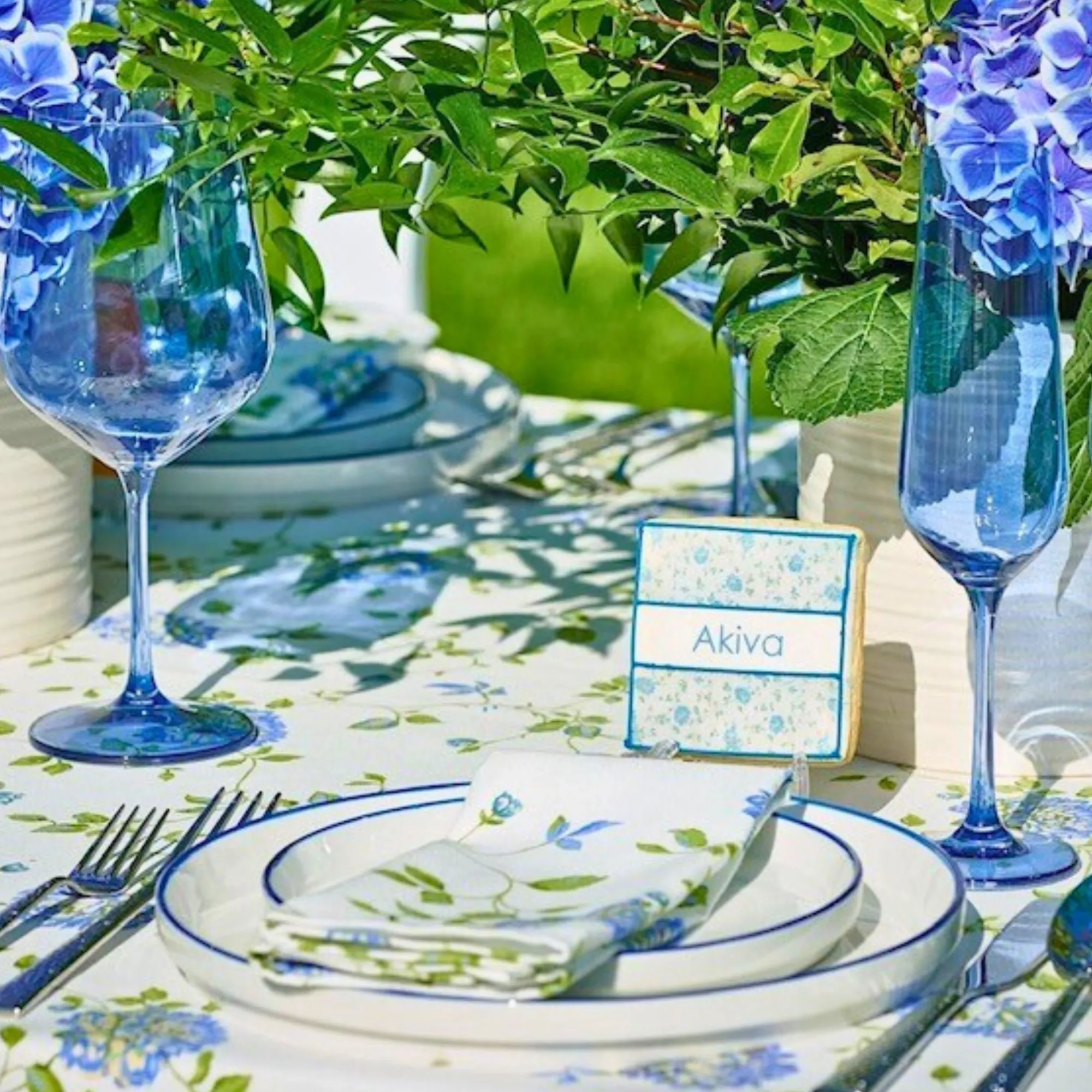 Best Godinger Sheer Blue Flute, Set of 4