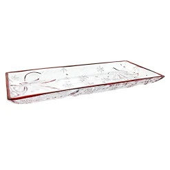Outlet Godinger Snowfall Serving Tray