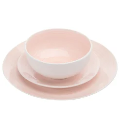 Online Godinger Spiral Pink Porcelain 12 Piece Dinnerware Set, Service For 4