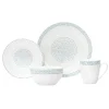 Clearance Godinger Staccata Porcelain 16 Piece Dinnerware Set, Service For 4