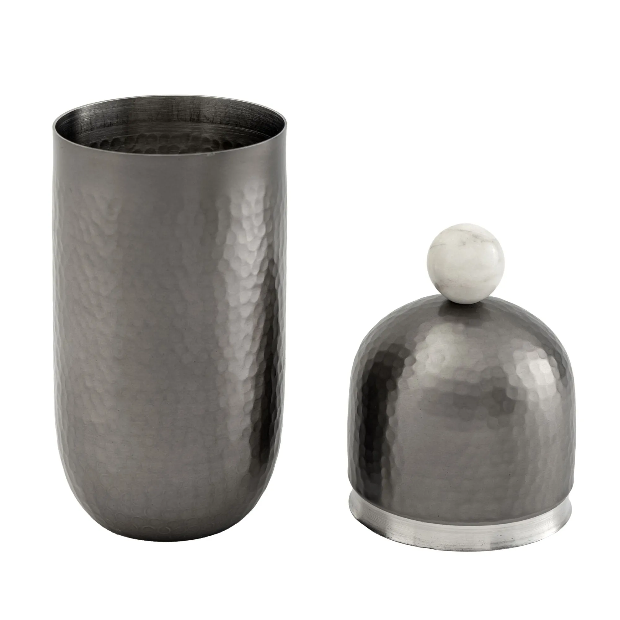 Best Godinger Temari Hammered Gunmetal Cocktail Shaker