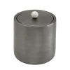New Godinger Temari Hammered Gunmetal Ice Bucket