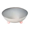 Best Godinger Temari Light Pink Footed Salad Serving Bowl