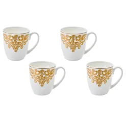 Discount Godinger 20th Century Baroque Bone China Mug Set