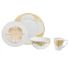 Online Godinger 20th Century Baroque Bone China 16 Piece Dinnerware Set, Service for 4