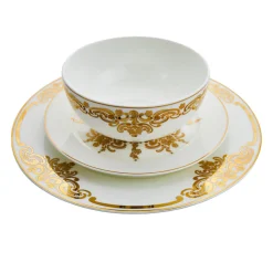 Online Godinger 20th Century Baroque Bone China 16 Piece Dinnerware Set, Service for 4