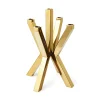 New Godinger Thea Gold 5 Light Candelabra
