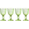 Godinger Twill Green White Wine, Set of 4