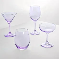 Sale Godinger Veneto Amethyst Martini, Set of 4