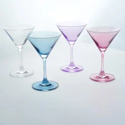 Sale Godinger Veneto Amethyst Martini, Set of 4