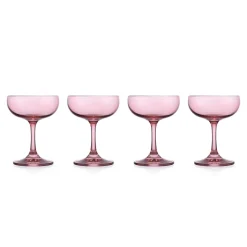New Godinger Veneto Ballet Champagne Coupe, Set of 4