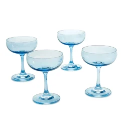 Sale Godinger Veneto Frost Champagne Coupe, Set of 4