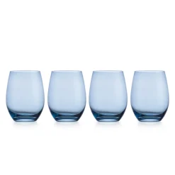 Outlet Godinger Veneto Frost Stemless Wine Glass, Set of 4