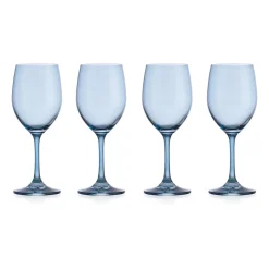 Godinger Veneto Frost White Wine Glass, Set of 4