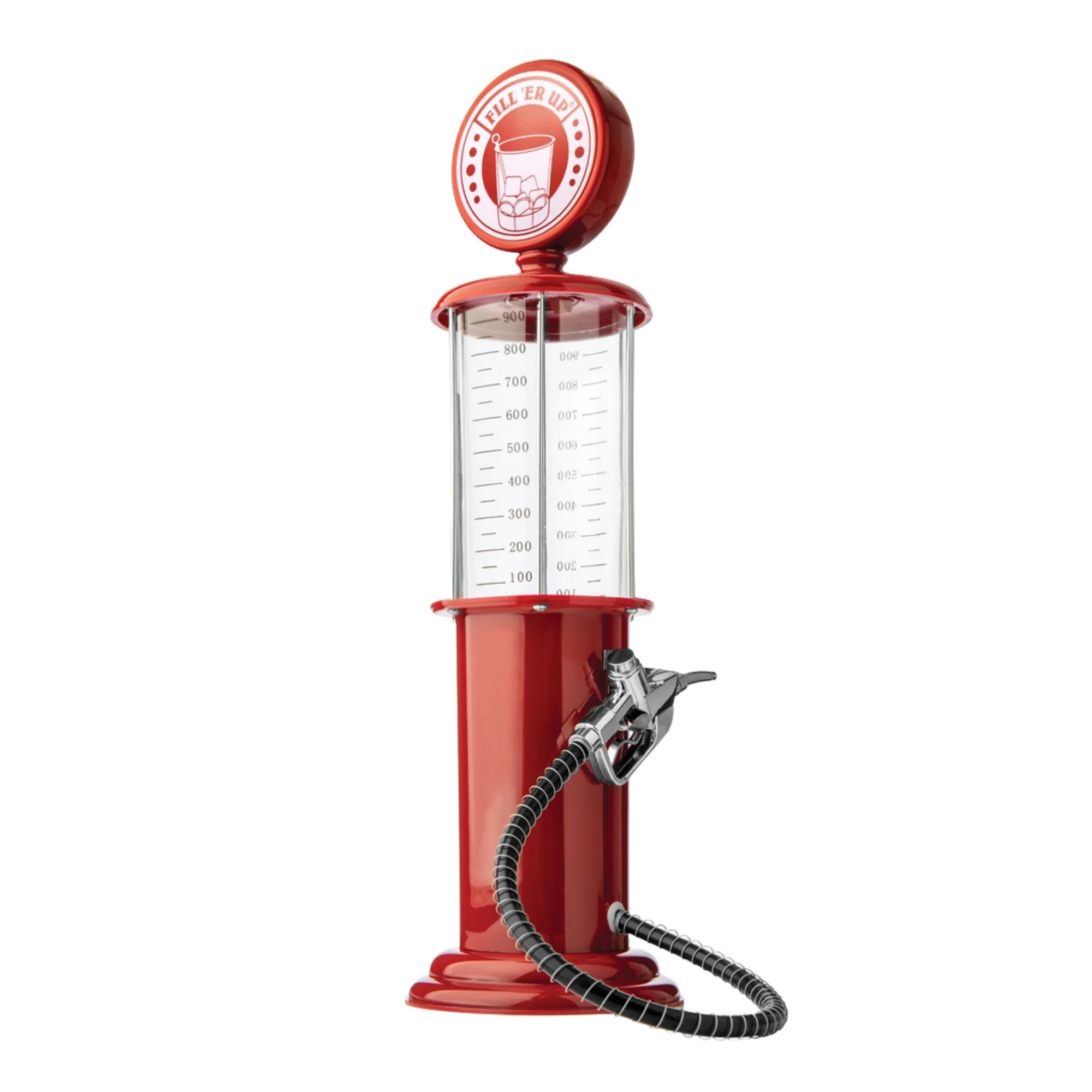 Discount Godinger Vintage Red Gas Pump Beverage Dispenser