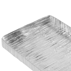 Outlet Godinger Wadi Silver Textured Rectangle Tray