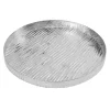 Clearance Godinger Wadi Silver Textured Round Tray