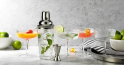 Clearance Godinger Whiskey & Rye 6 Piece Espresso Martini Set