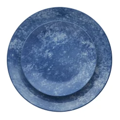 Outlet Godinger Wingate Blue Porcelain 12 Piece Dinnerware Set, Service For 4