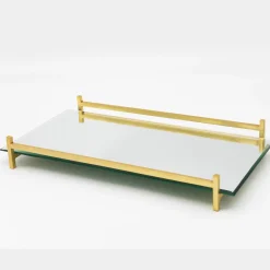 Online Godinger Wire Mirrored Serving Tray