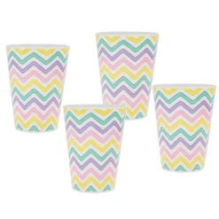 Discount Godinger Zig Zag Melamine Tumbler, Set of 4
